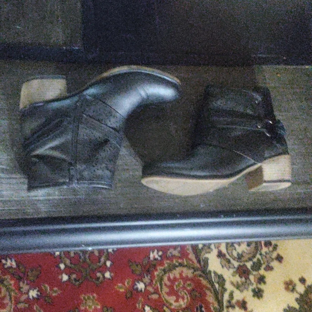 Ankle Boots with Cutout Design